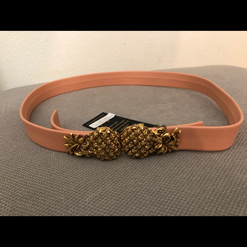 Anthropologie Pineapple Belt by Raina Belts